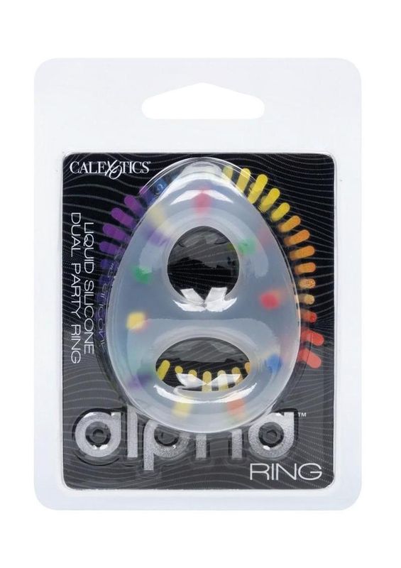 Alpha Liquid Silicone Dual Party Ring