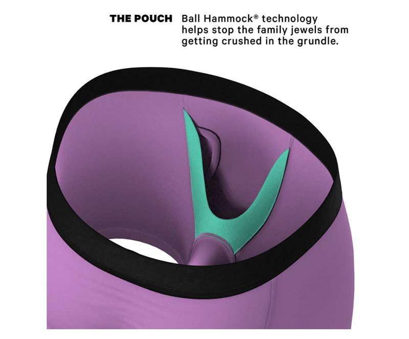 Shinesty The Double Entendre Eggplant Ball Hammock Pouch Underwear