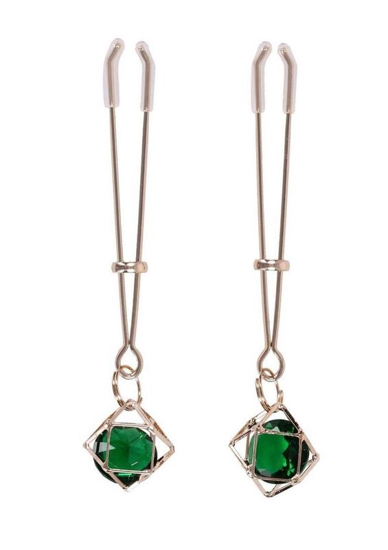Sex &amp; Mischief Indica Crystal Nipple Clips