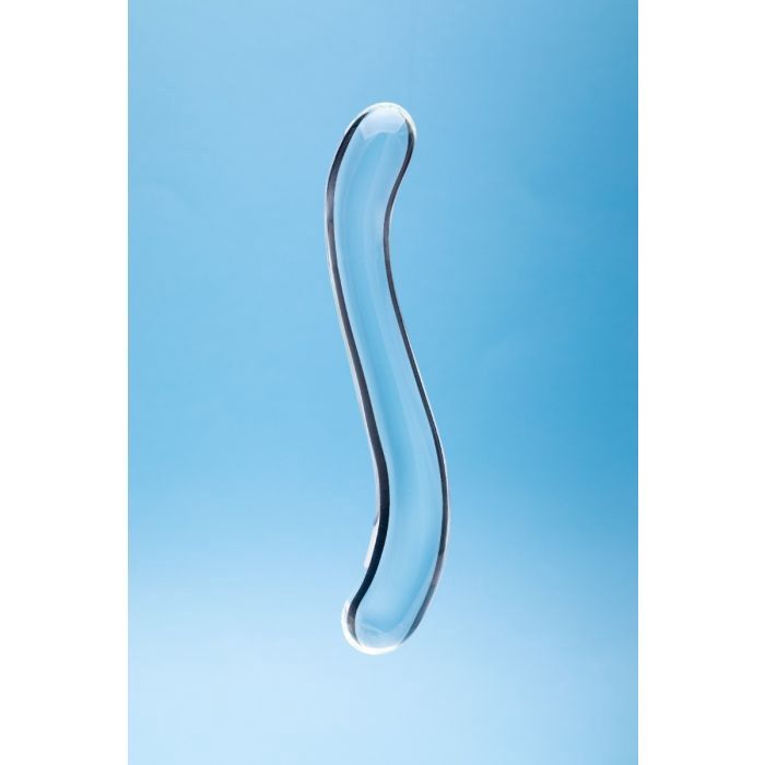 Clarity Celestial Curve Glass Dildo