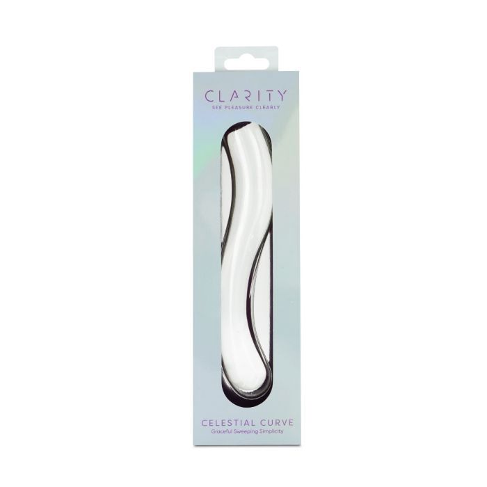 Clarity Celestial Curve Glass Dildo
