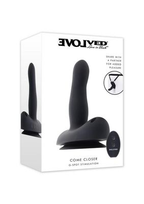 Evolved Come Closer Remote Control Strap On Vibrator