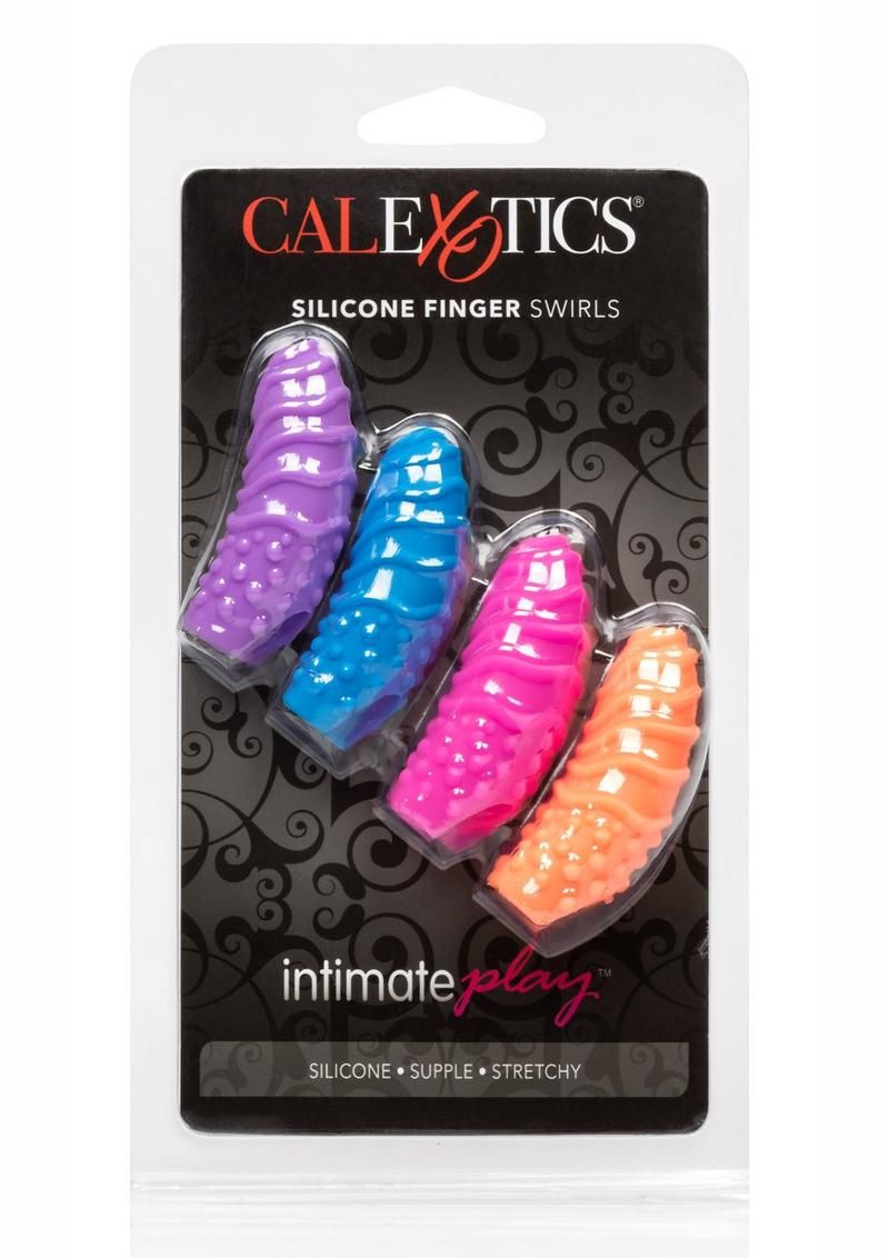 Intimate Play Silicone Finger Swirls Finger Massagers