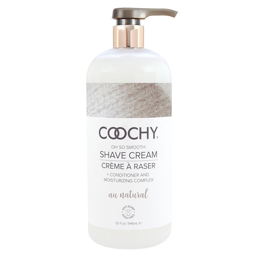 Coochy Shave Cream Au Natural, Size: 32 oz