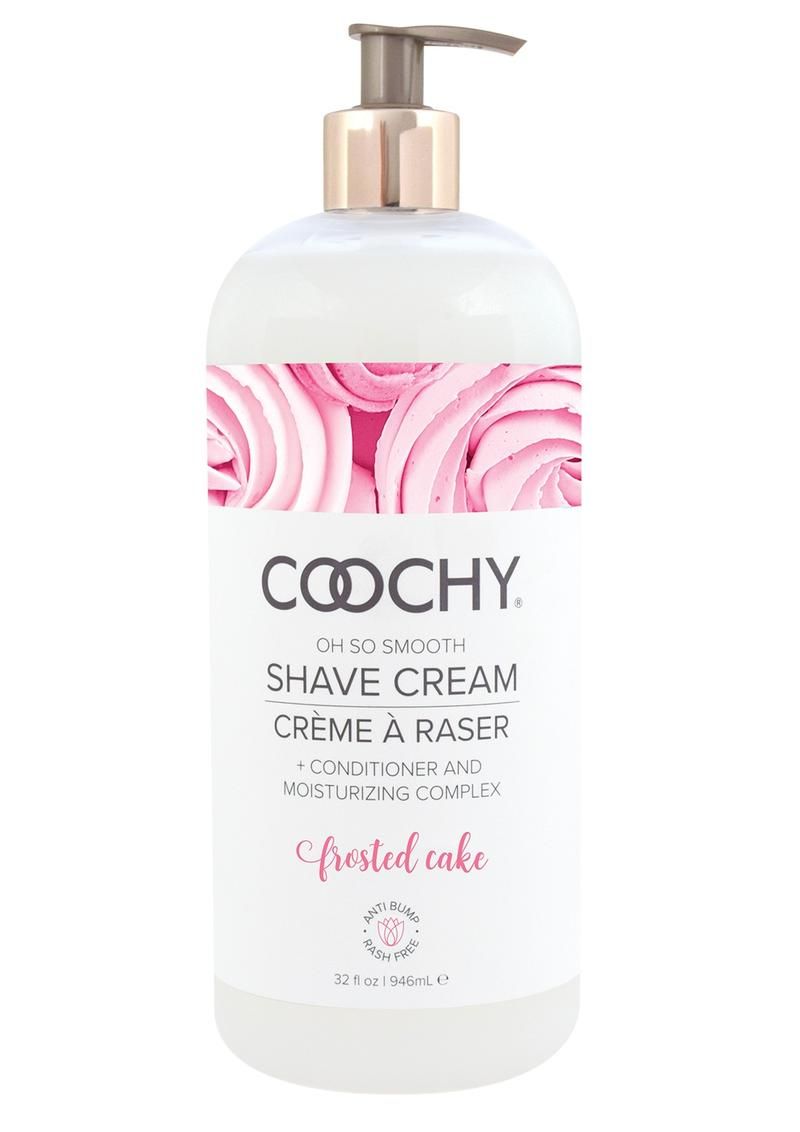Coochy Shave Cream Frosted Cake, Size: 32 oz