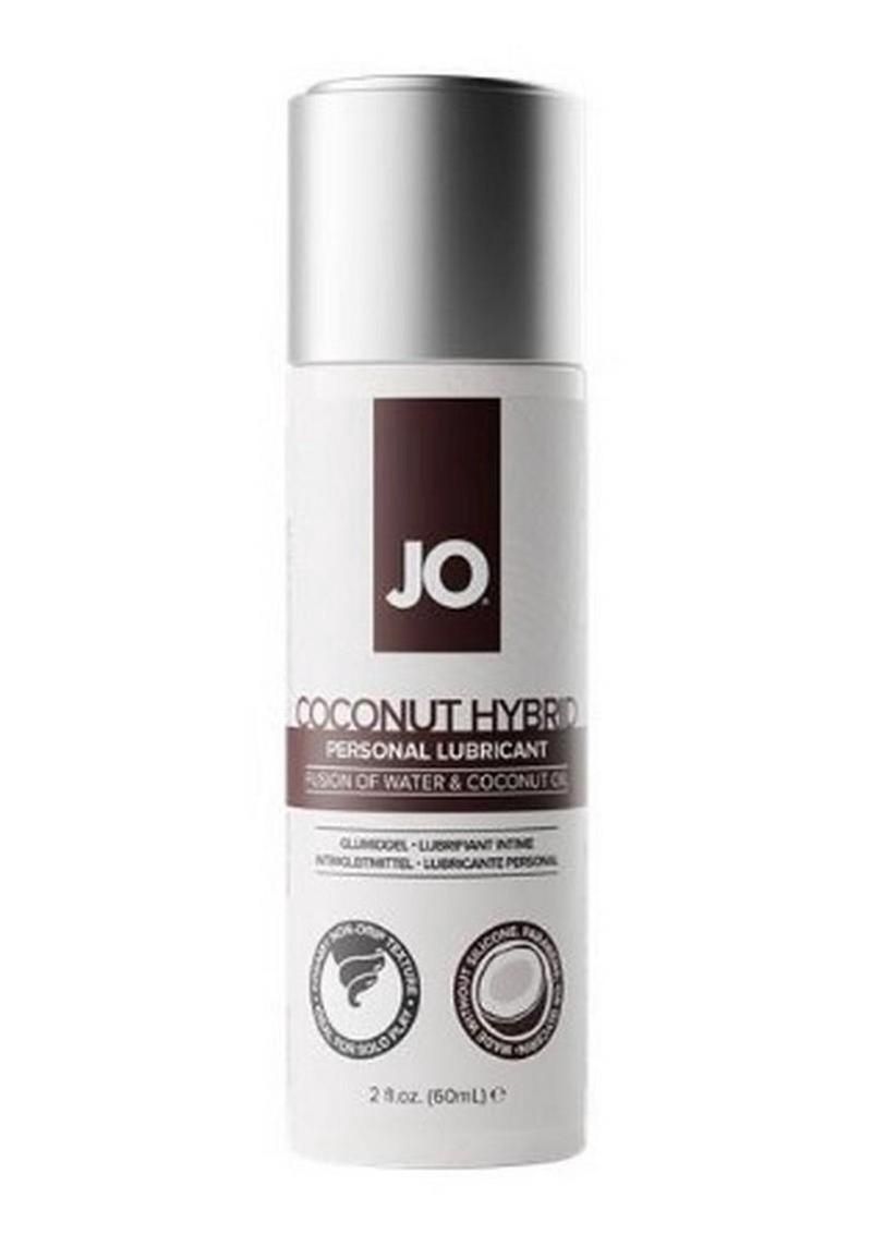 JO Coconut Hybrid Water Based Lubricant, Sensation: Original, Size: 2 oz