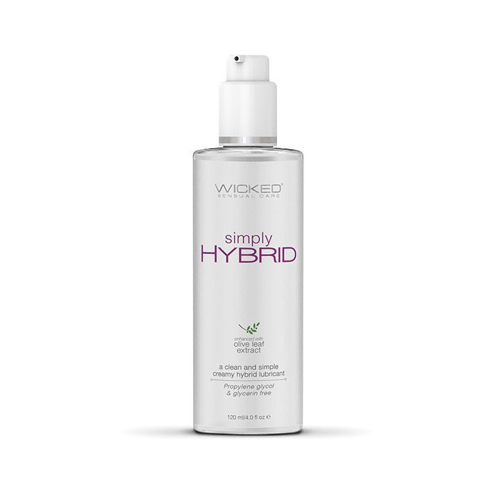 Wicked Simply Hybrid Lubricant w/Olive Leaf, Size: 4 oz