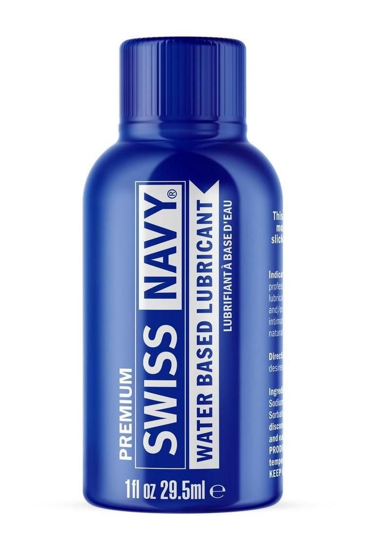 Swiss Navy Water Based Lubricant, Size: 1 oz