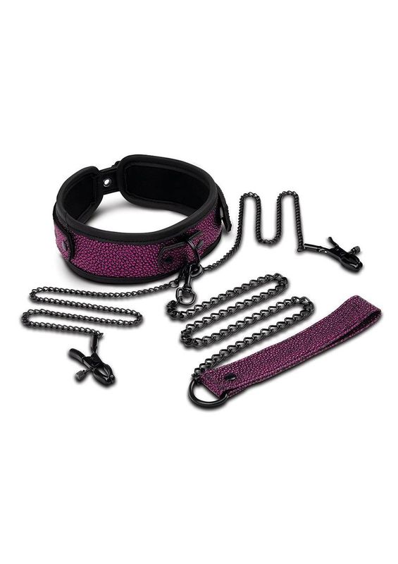 Dragon's Lair Collar &amp; Leash Set w/Clamps