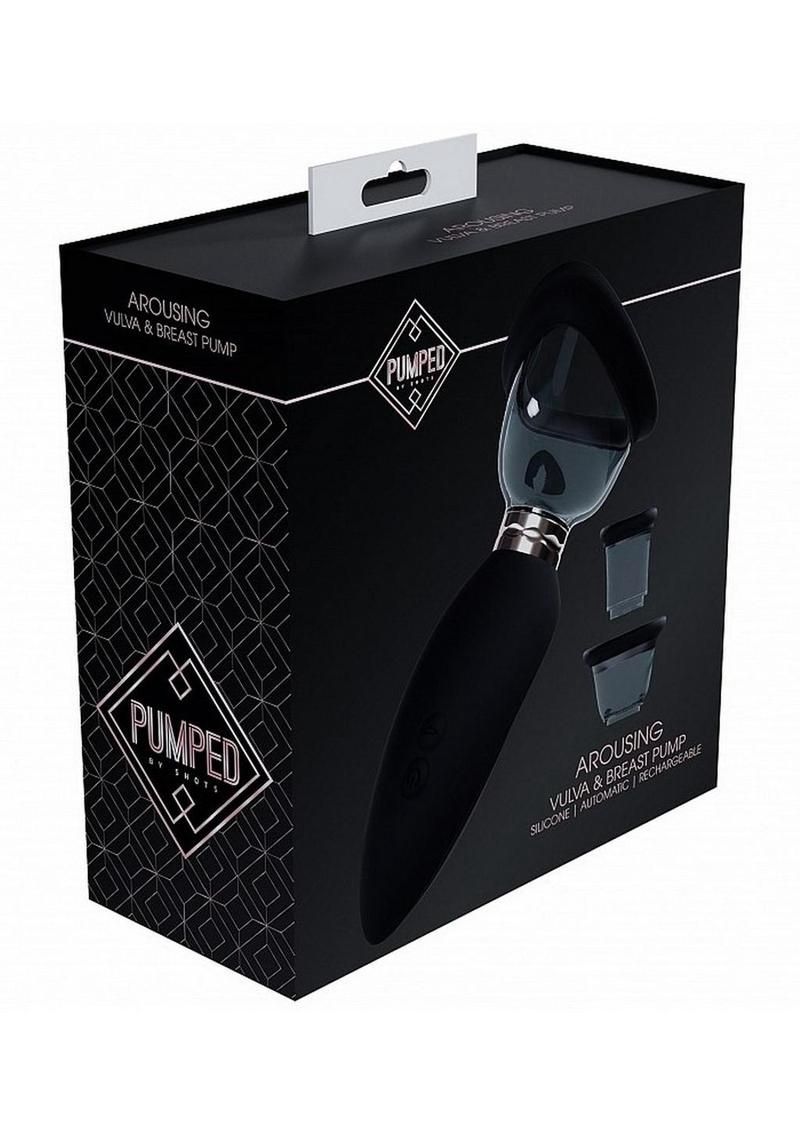 Pumped Arousing Rechargeable Vulva &amp; Breast Pump