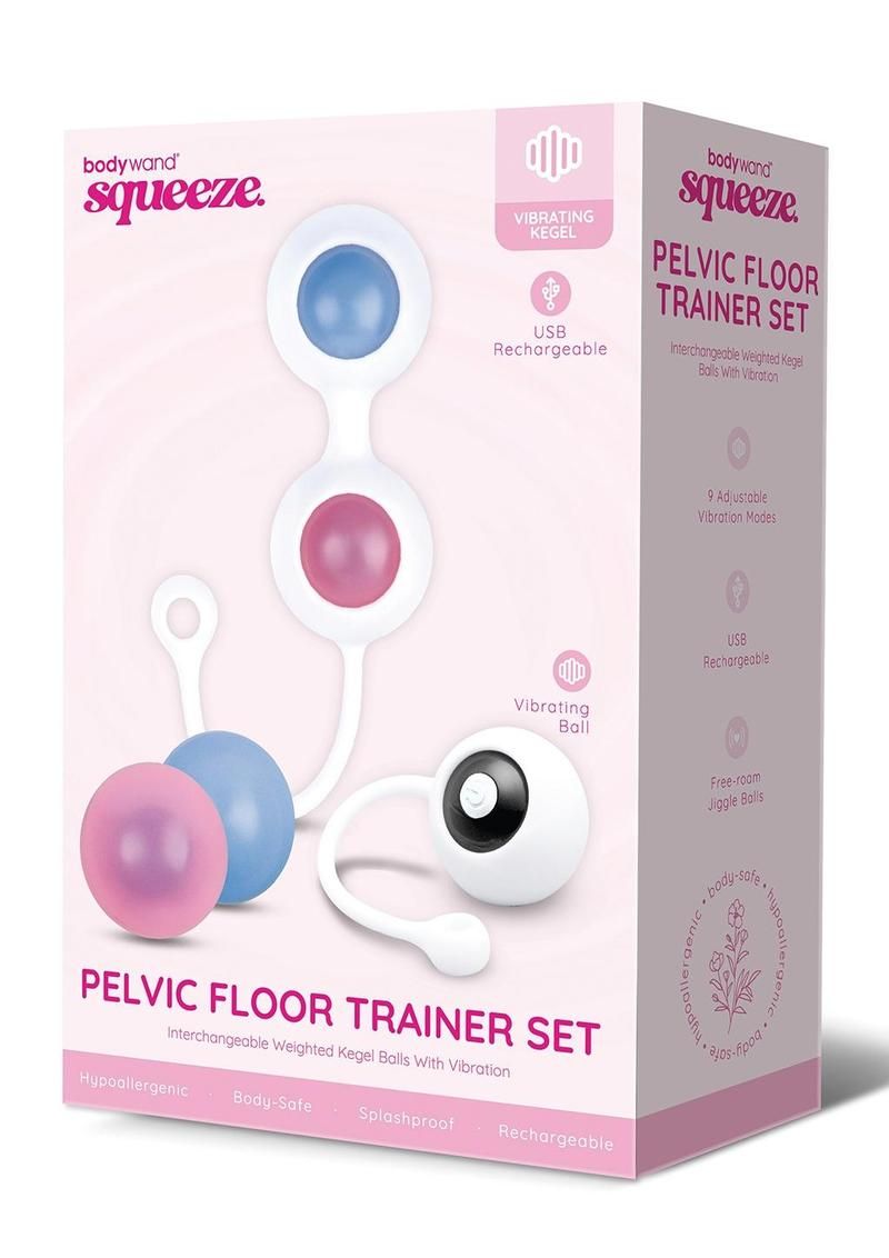 Bodywand Squeeze Vibrating Pelvic Floor Trainer Set