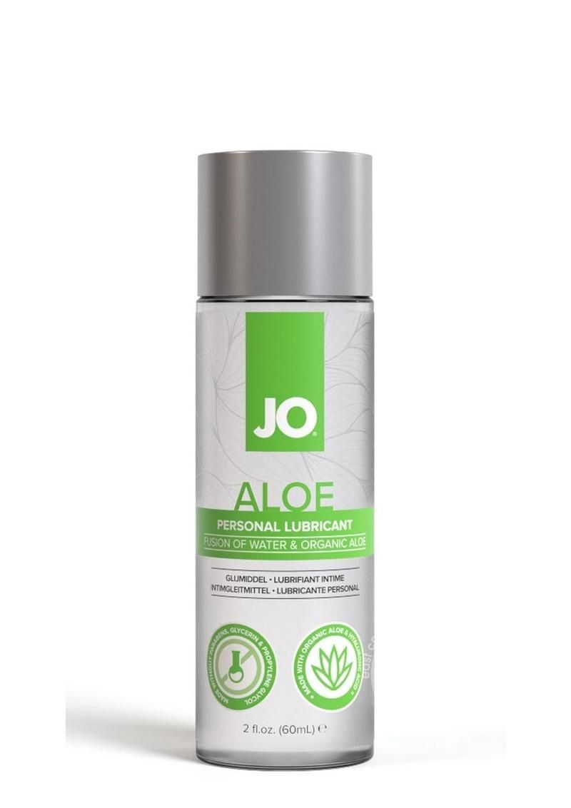 JO Aloe Original Water Based Lubricant, Size: 2 oz