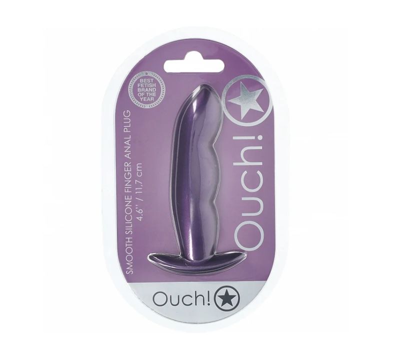 Silicone Finger Anal Plug