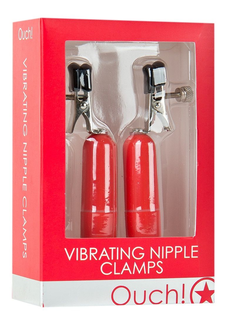 Ouch! Vibrating Nipple Clamps