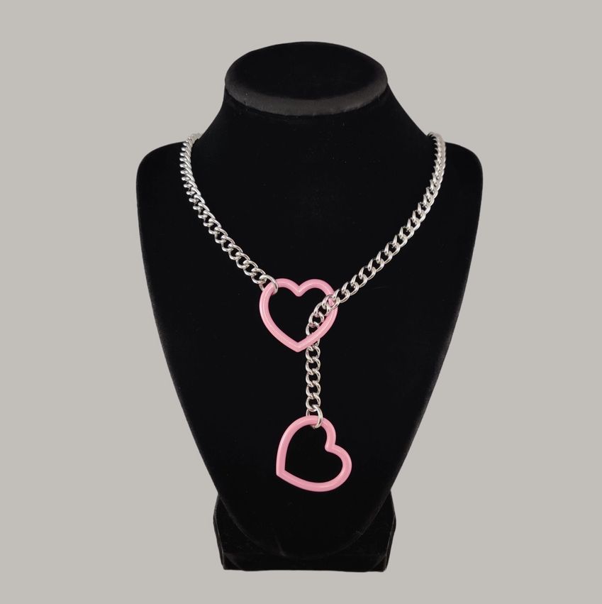 Pretty in Pink Slip Chain