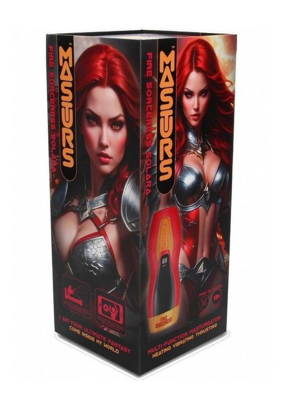 Masturs Solara Fire Sorceress Multi Function Masturbator