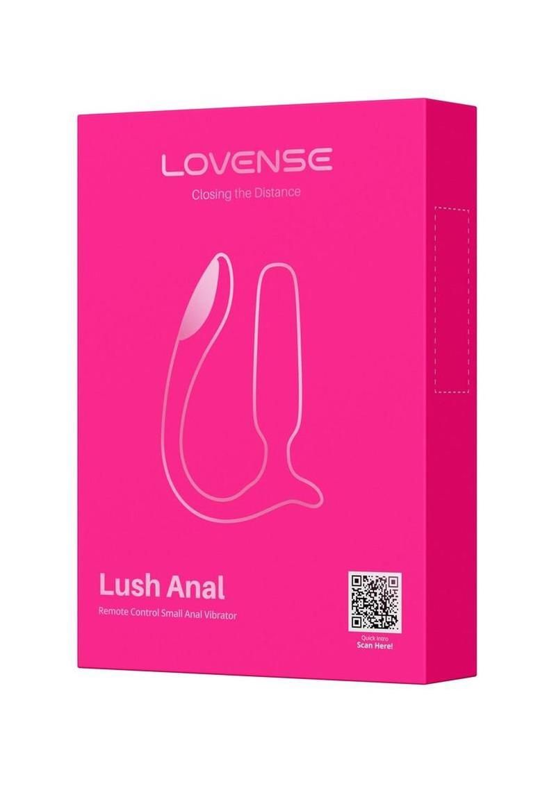 Lovense Lush Anal App-Controlled Compact Powerful Butt Plug