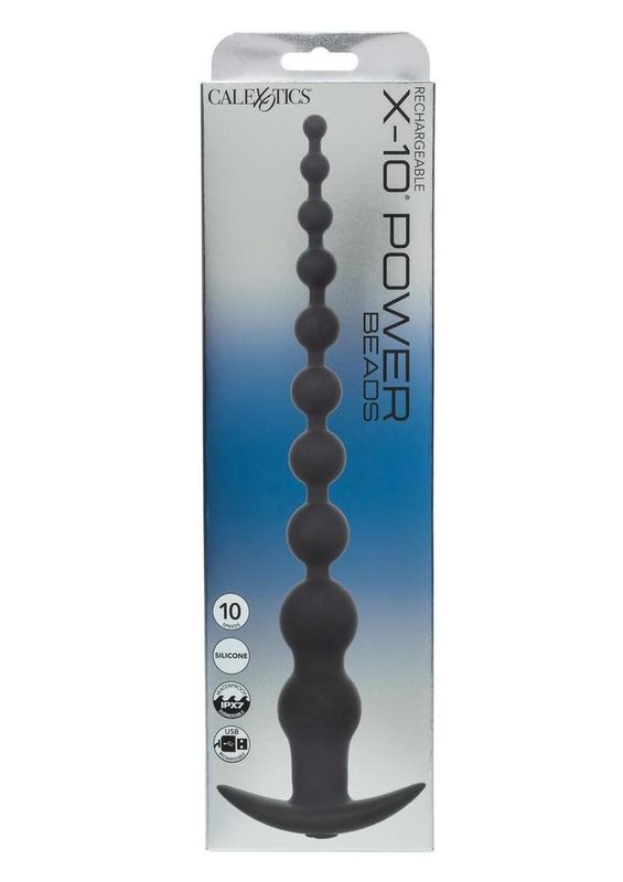 Anal Toys Rechargeable X-10 Silicone Power Beads