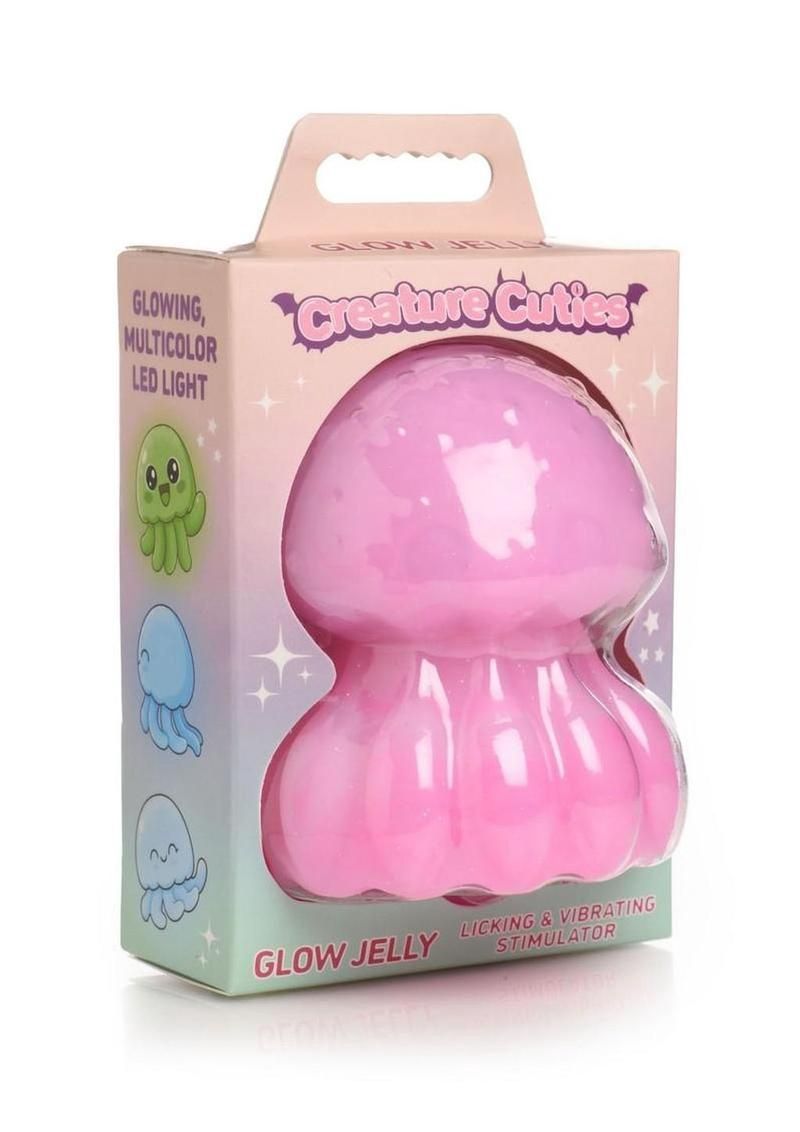 Creature Cocks Glow Jelly Licking &amp; Vibrating Stimulator