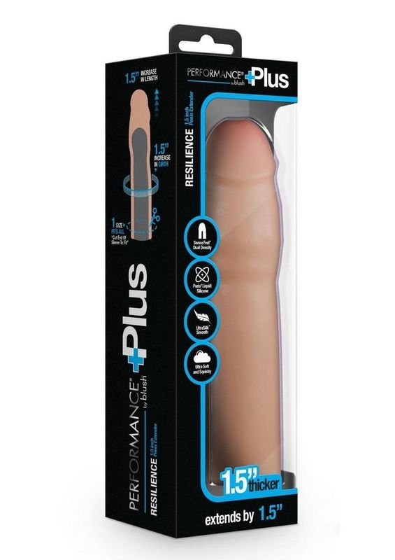 Performance Plus Resilience Silicone 1.5" Penis Extender