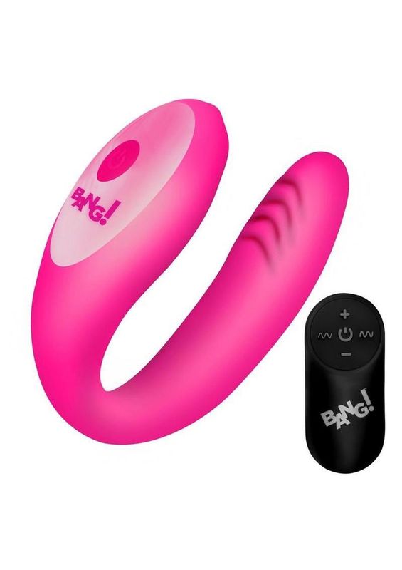 Bang! Gyrating G-Spot Dual Stimulating Vibrator with Remote Control