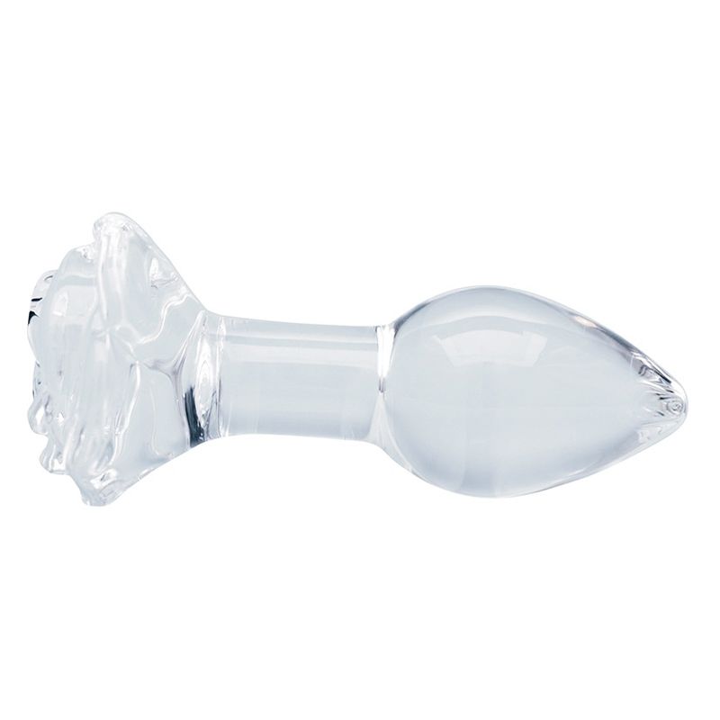 Clarity Glass Dildo Utopian Bloom
