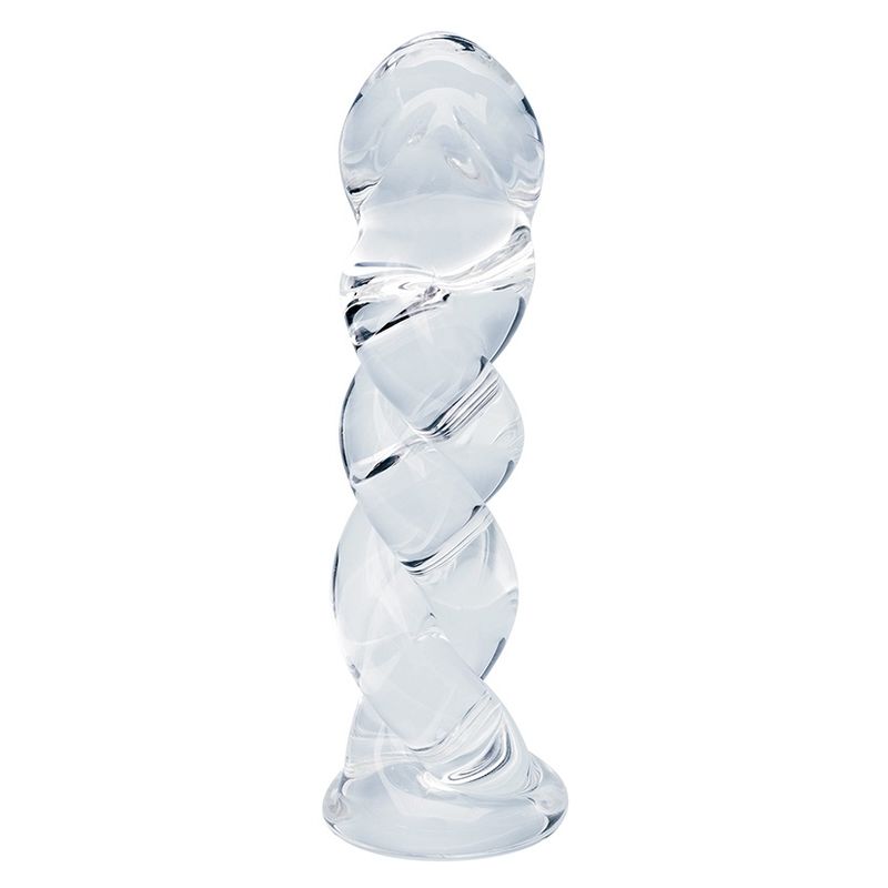 Clarity Glass Dildo Seraphic Braid