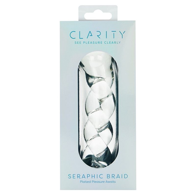 Clarity Glass Dildo Seraphic Braid