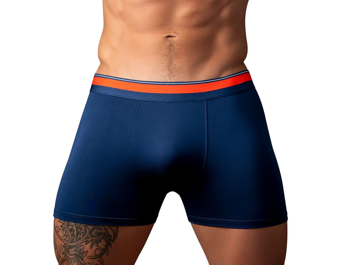 Male Power Soo Cumfy Navy Boxer Brief