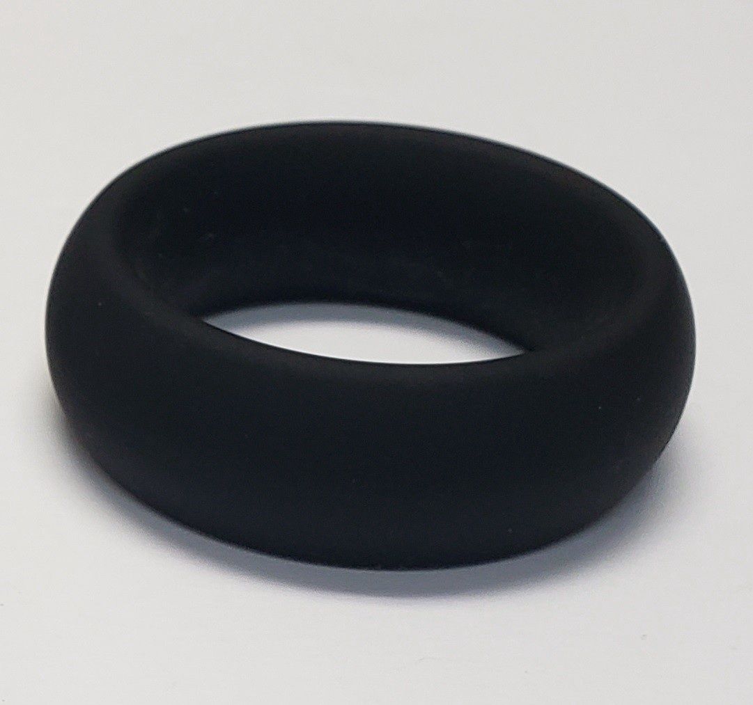 Wide Silicone Donut Ring