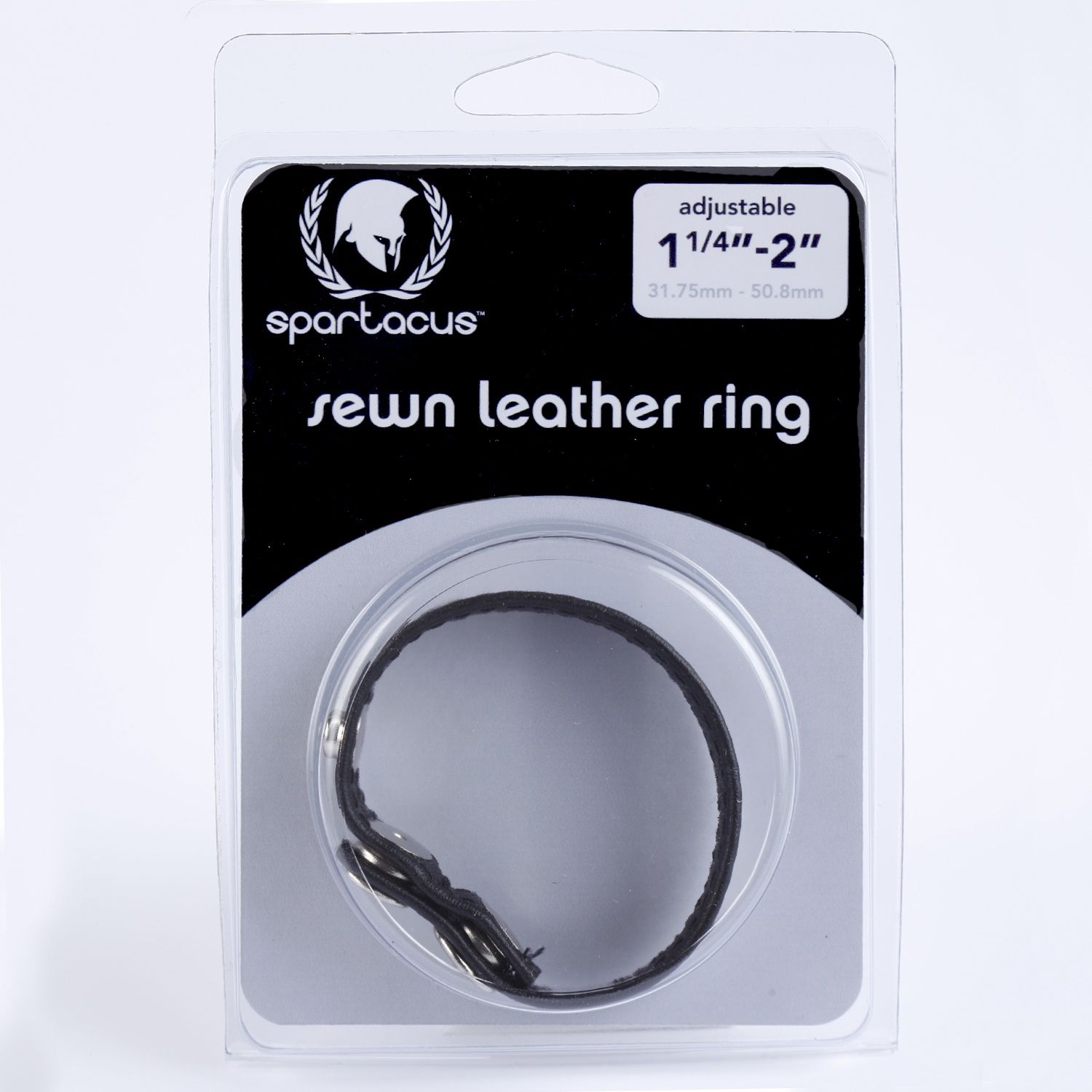 Sewn Leather Snap C-Ring