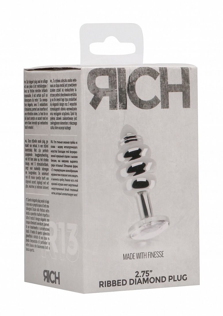 Rich Ribbed Diamond Plug