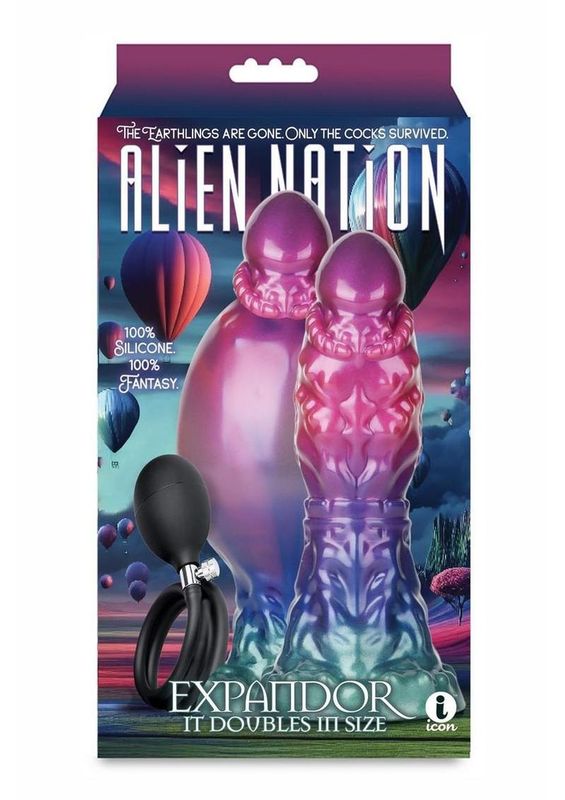 Alien Nation Expandor Silicone Dildo