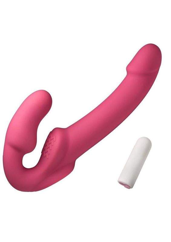 Simply Sweet Candy Crush Vibrating Strapless Strap-On