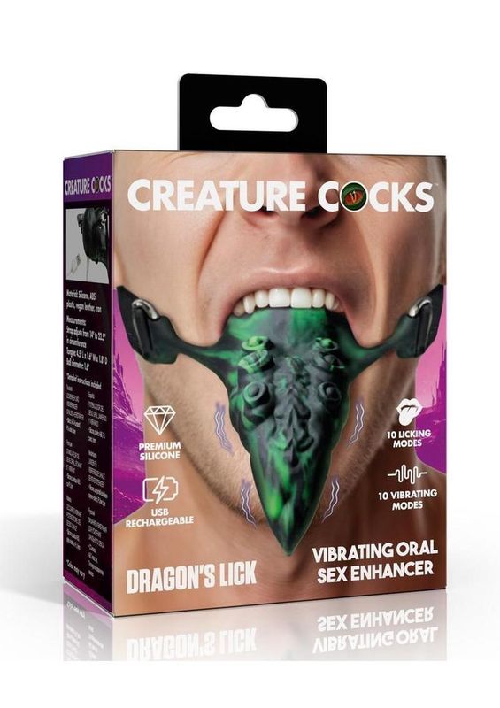 Creature Cocks Dragon's Lick Vibrating Oral Enhancer