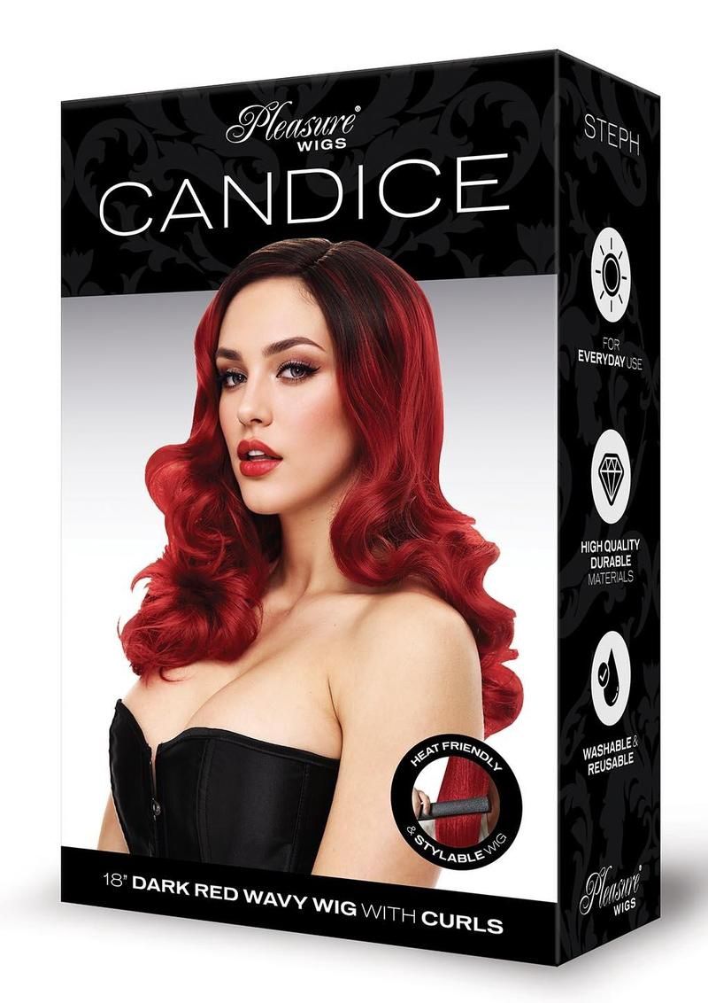 Candice Red Ombre Wig