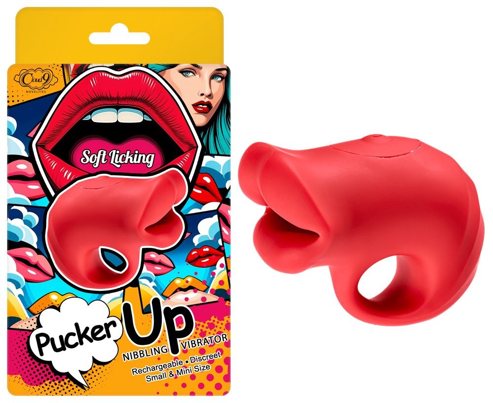 Pucker Up Pulsating Lips Vibrator