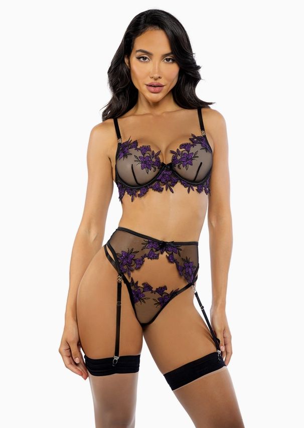 Dark Romance 3-Piece Garter Set