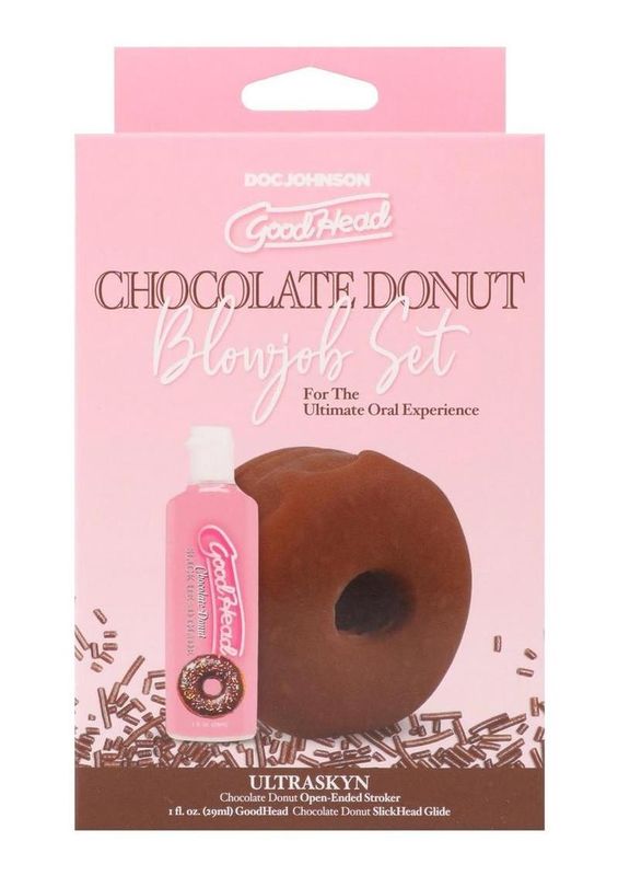 Goodhead Chocolate Donut Blowjob Set