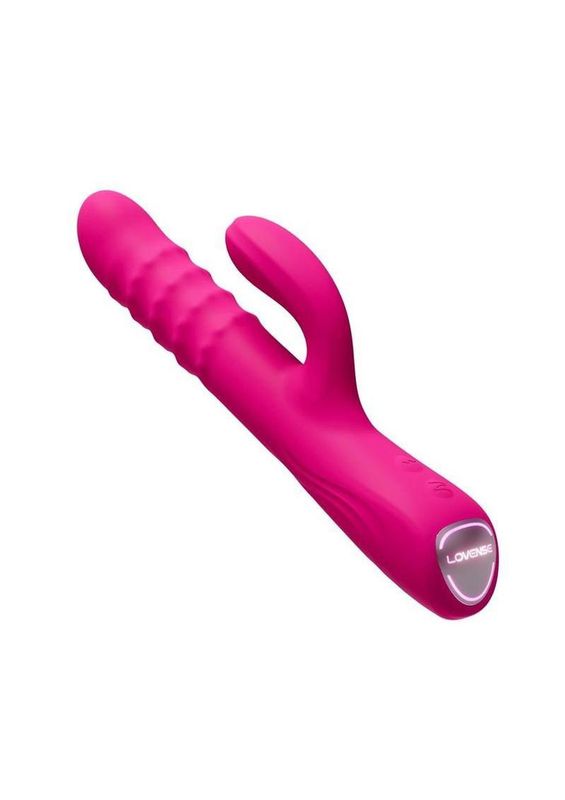Lovense Velvo Rotating Vibrating 3-in-1 App Compatible Rabbit