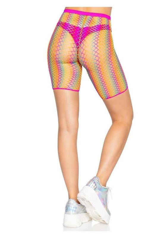 Ombre Rainbow Biker Shorts