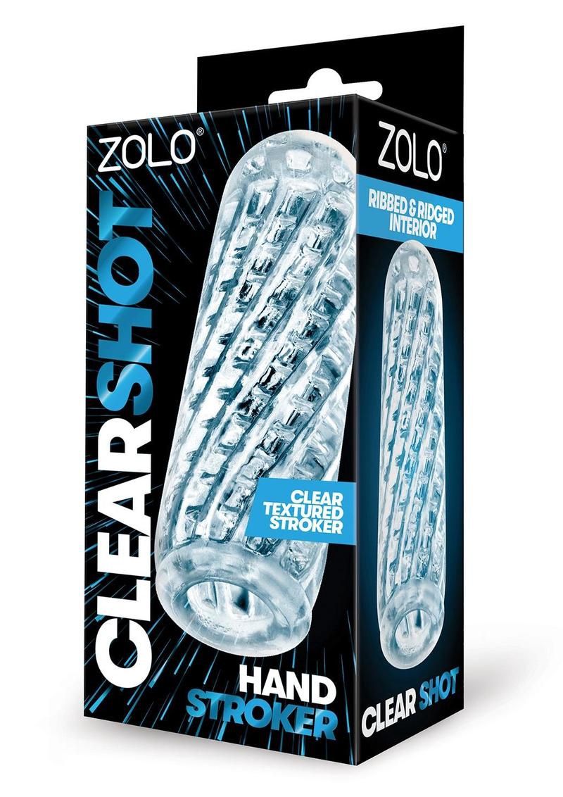 ZOLO Clear Shot Hand Stroker