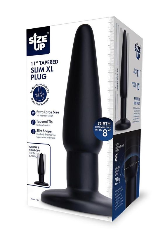 Size Up 11" Inflatable Slim XL Plug