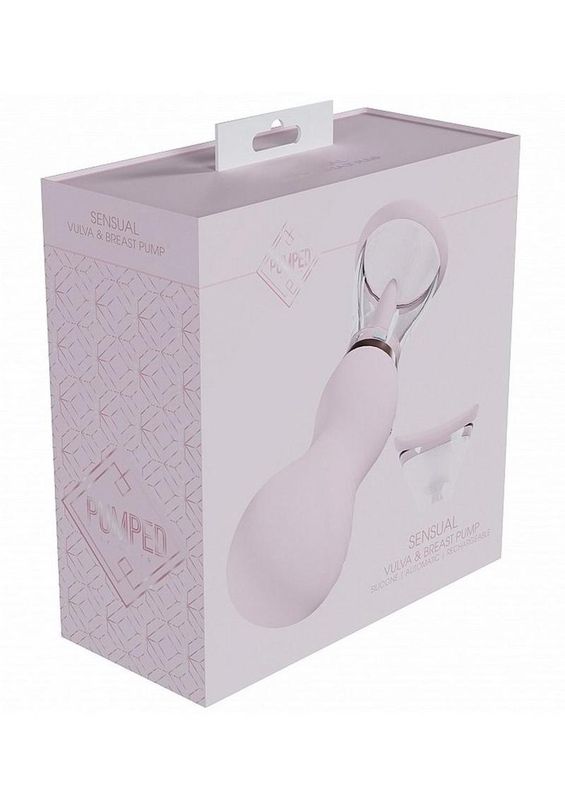 Pumped Sensual Vulva and Breast Pump