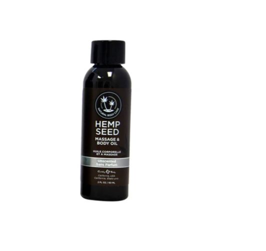 Hemp Seed Massage and Body Oil Unscented