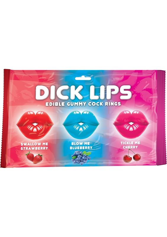 Dick Lips Edible Gummy Cock Rings