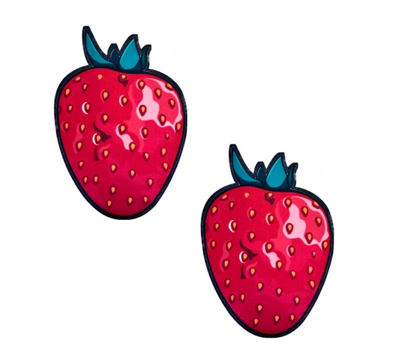 Neva Nude Sinfully Sweet Strawberry Edible Nipple Pasties