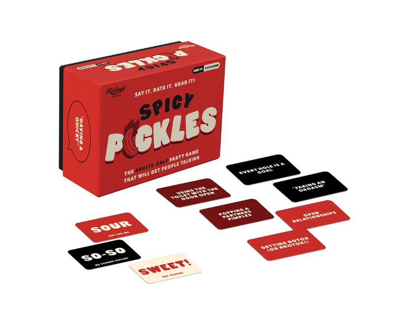 Spicy Pickles: The adults-only party game that will get people talking