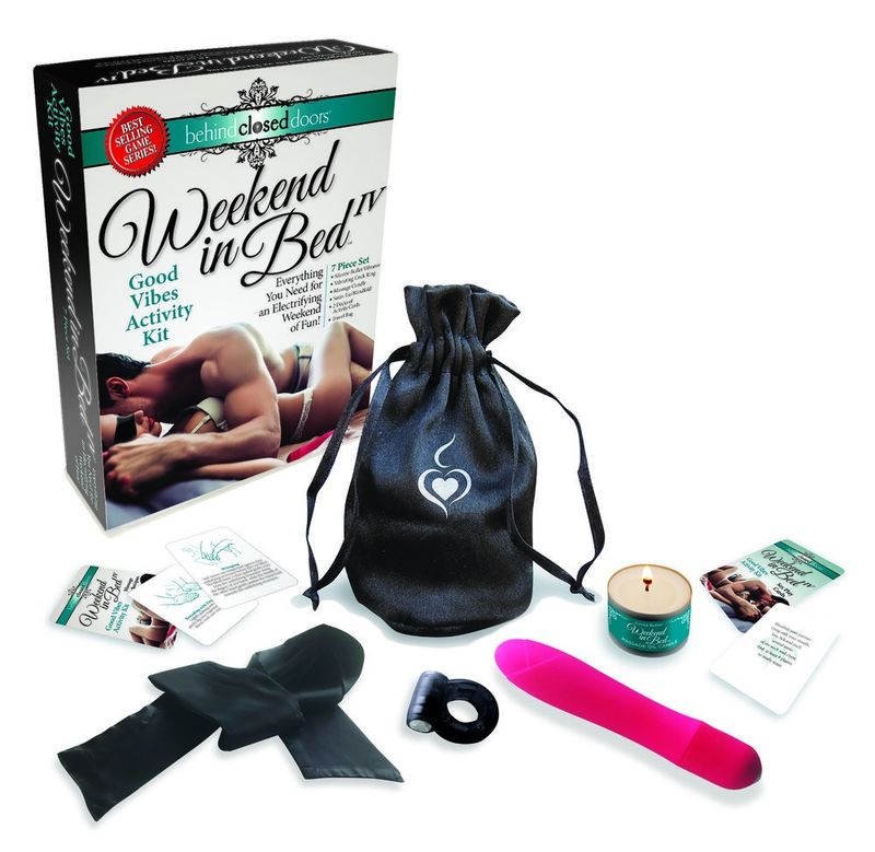 Behind Closed Doors Weekend In Bed Good Vibes Activity Kit