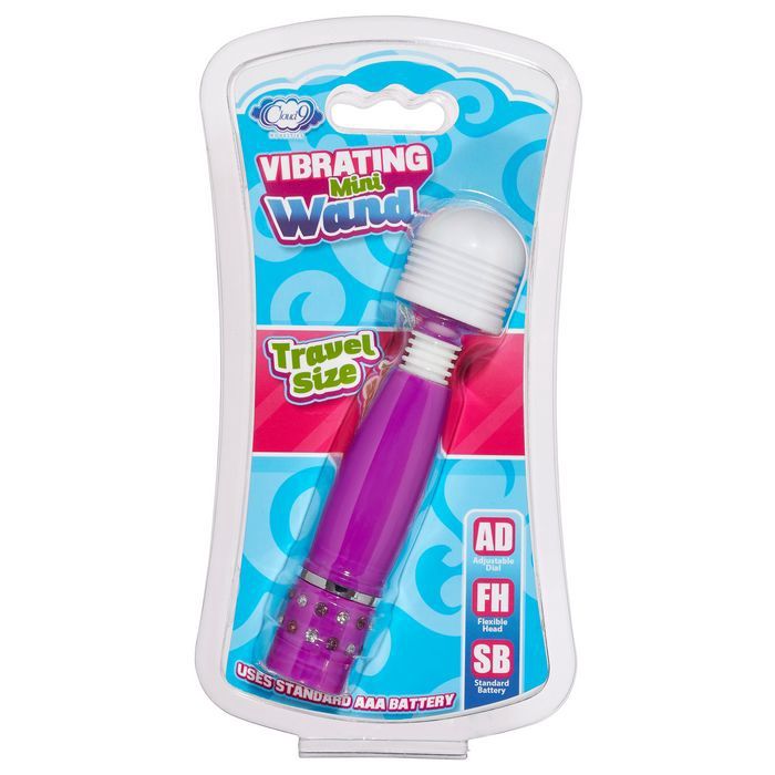 Cloud 9 Mini Wand Massager, Color: Purple